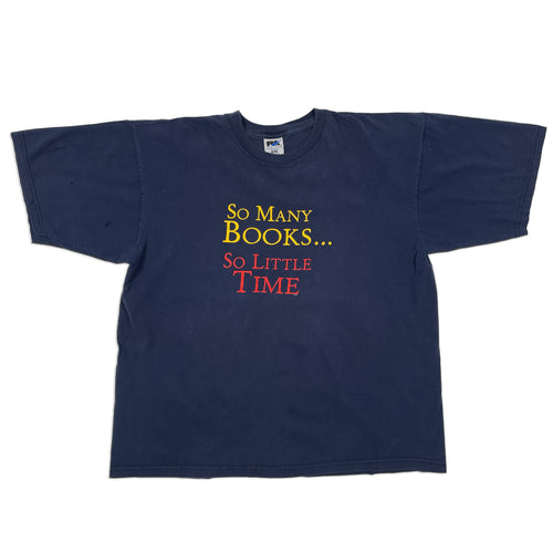 Vintage 90’s So Many Books So Little Time (XXL)