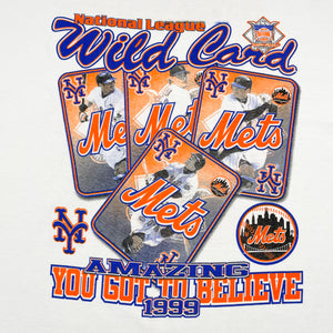 Vintage 1999 Mets Wild Card Tee (XL)