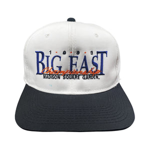 Vintage 1993 Big East Madison Square Garden Hat