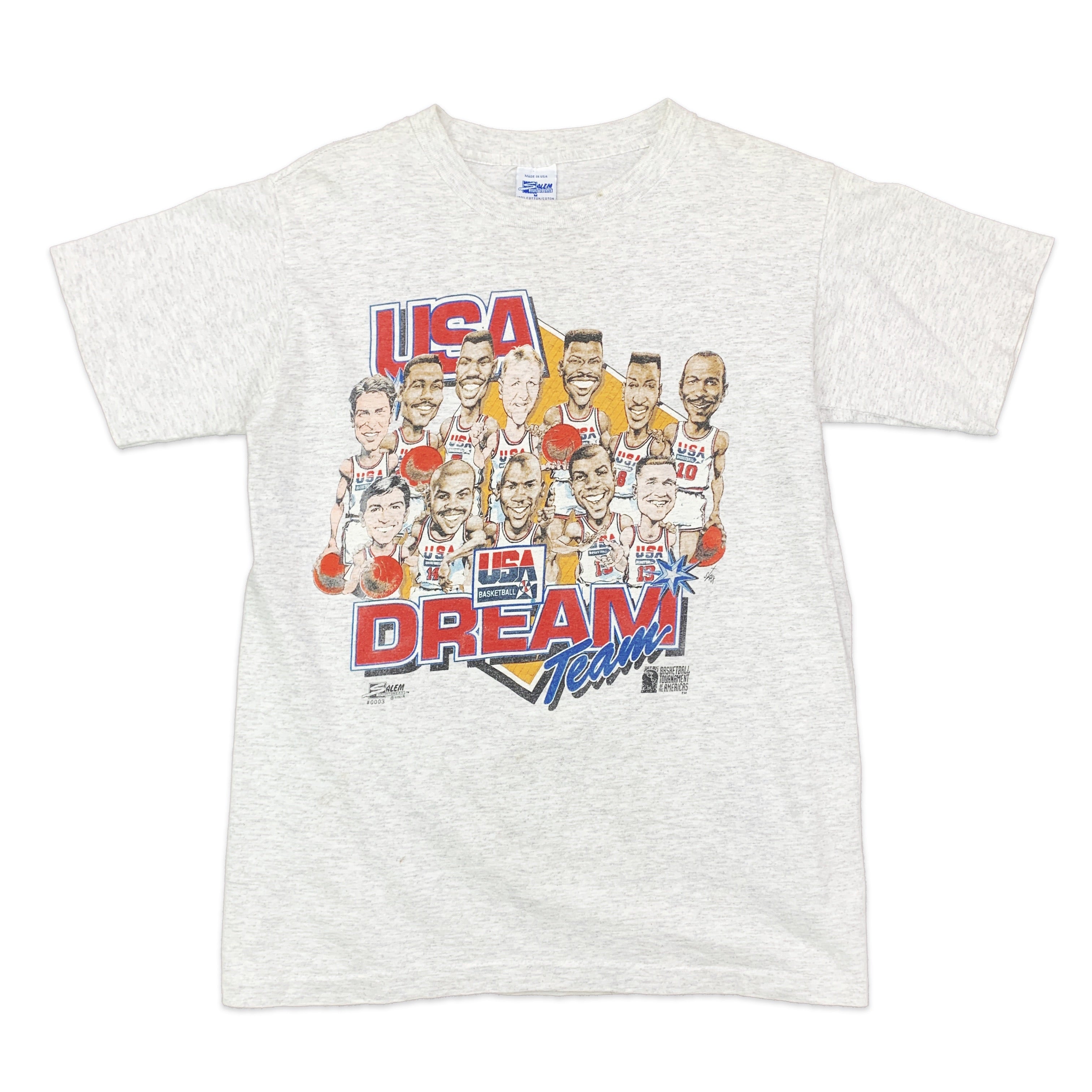 92 USA Dreamteam Big Head Team Tee (M) – Fantasy Explosion