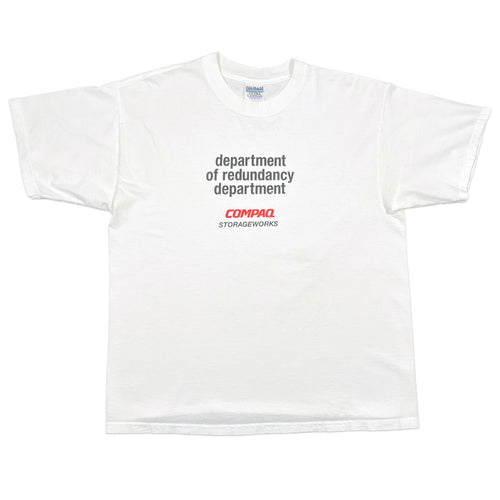 Vintage 90’s Compaq Redundancy Tee (XL)