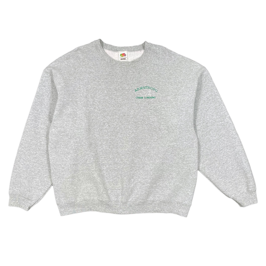 Vintage 90’s Armstrong Crane & Rigging Crewneck (XL)