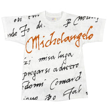 Vintage 80’s Michelangelo All Over Print Tee (S)