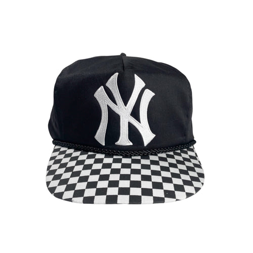 90’s Yankees Checker Snapback