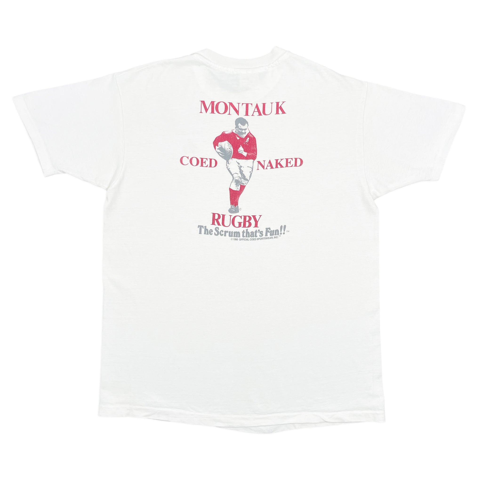 90's Montauk Coed Naked Rugby Tee (XL) – Fantasy Explosion