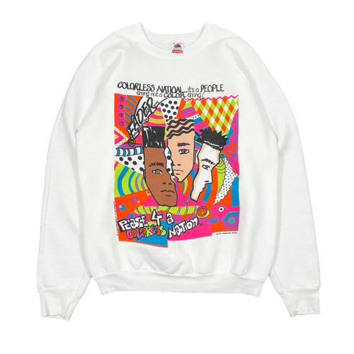Vintage 1991 Colorless Nation Crewneck (XL)