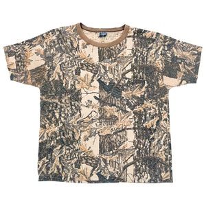 Vintage 90’s Forest Camo Pocket Tee (L)