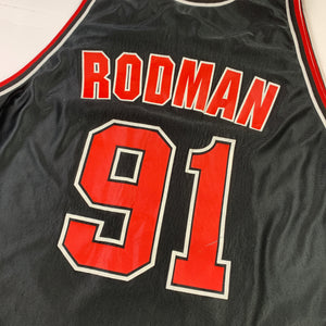 Dennis Rodman Reversible Champion Jersey (Size 48)