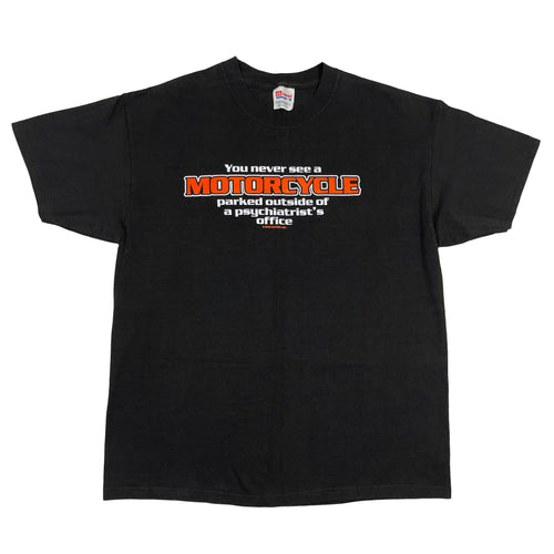 Vintage 90’s Motorcycle Psychiatrist Tee (