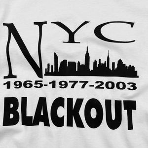 Vintage 2003 New York Blackout Tee (XL)