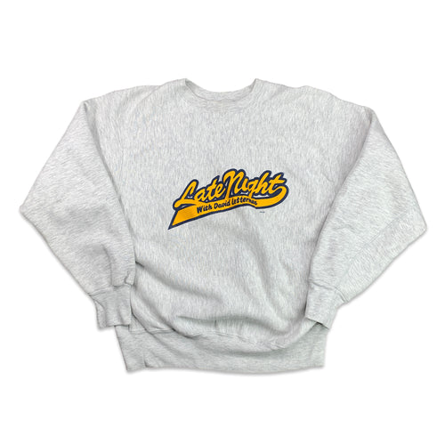 Late Night Letterman Crewneck