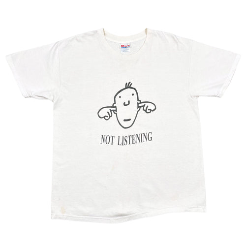 Vintage 90’s Not Listening Tee (L)