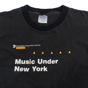 90’s Music Under New York MTA Arts For Transit Tee (L)