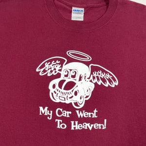 Vintage Car Went To Heaven Donation Tee (L)