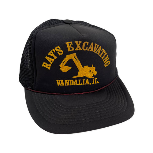 Vintage 80’s Rays Excavating Trucker