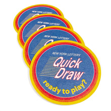 New York Lottery QuickDraw Coaster Set (4)