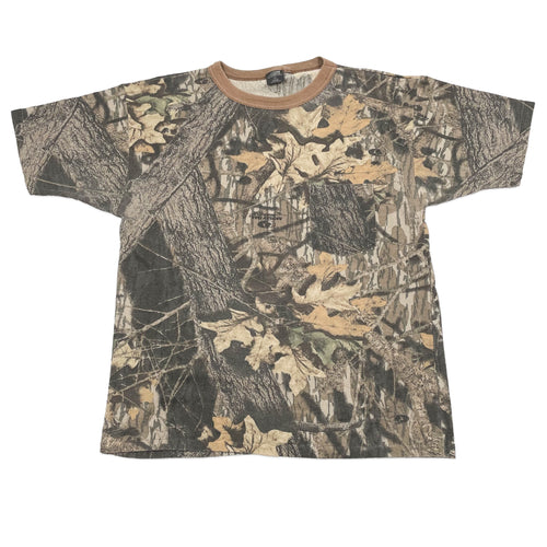 Vintage 90’s Forest Camo Pocket Tee (L)
