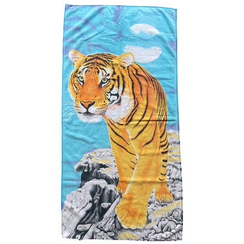 90’s Tiger Beach Towel