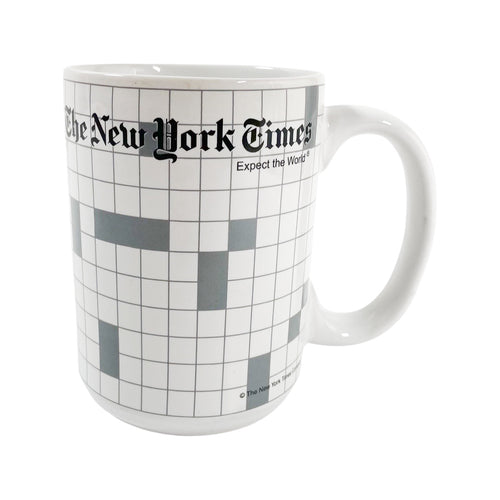 New York Times Crossword Mug