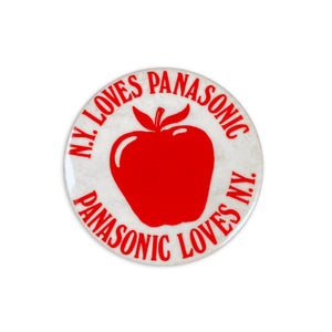 NY Loves Panasonic 2” Button