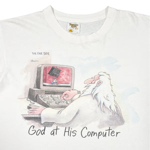 90’s Far Side “God At His Computer” Tee (L)