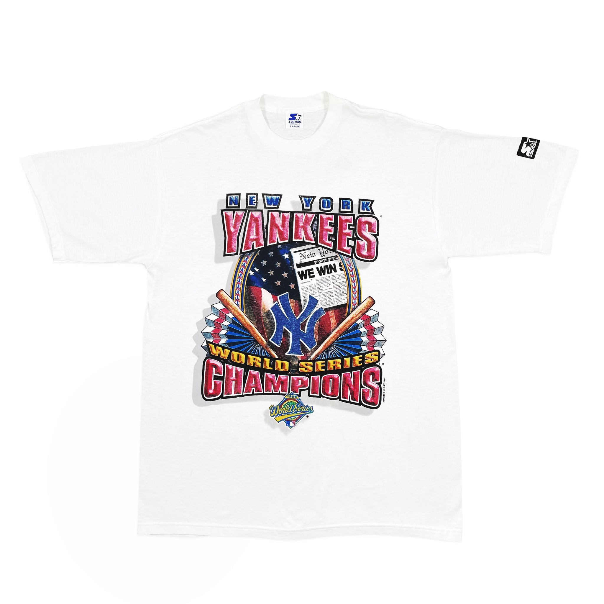 Vintage 1996 Yankees World Champs Tee (L) – Fantasy Explosion
