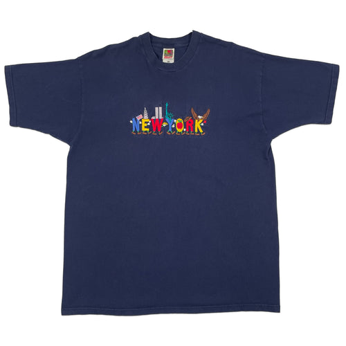 Vintage 90’s New York Embroidered Tee (XL)