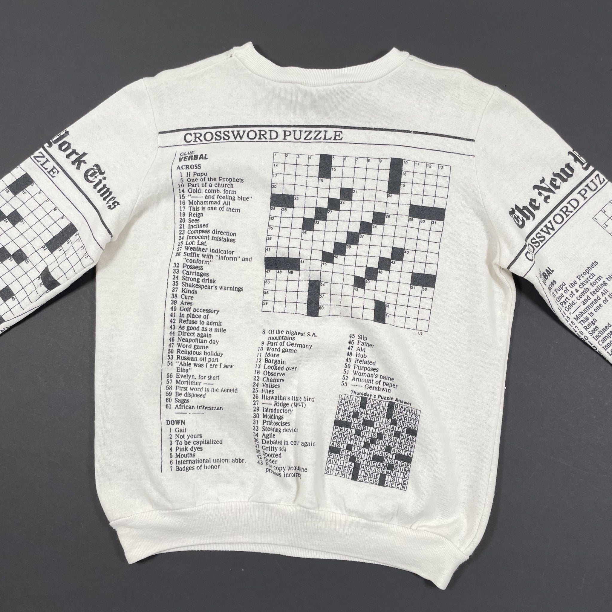 Crossword Clue T-Shirts for Sale