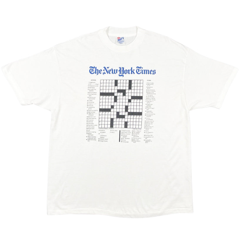 90’s New York Times Crossword Tee (XL)