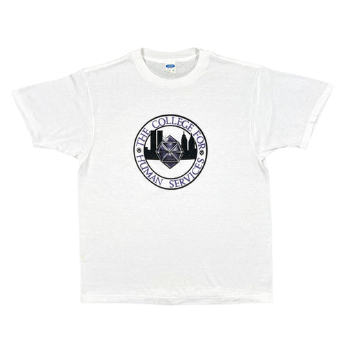 Vintage 80’s New York College For Human Services Tee (L)